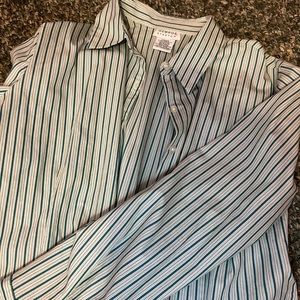 Women’s George Stretch Long Sleeve Button-Up